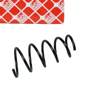 febi 104710 Fahrwerksfeder Schraubenfeder f&uuml;r OPEL Agila SUZUKI Splash Vorderachse