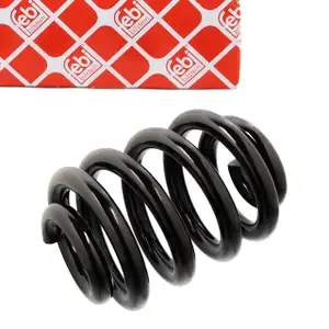 febi 104743 Fahrwerksfeder Schraubenfeder f&uuml;r VW Transporter Multivan T5 hinten 7J0511115B