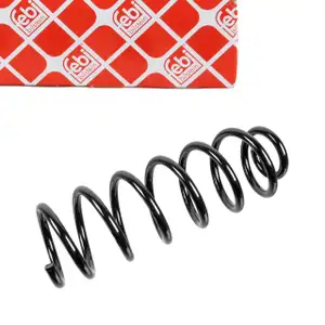febi Fahrwerksfeder Schraubenfeder f&uuml;r RENAULT Megane 3 Coupe Hinterachse 550200011R