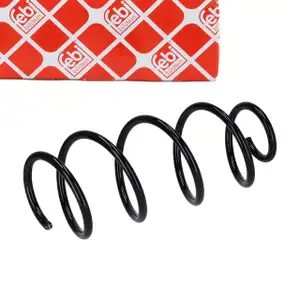 febi 181327 Fahrwerksfeder Schraubenfeder f&uuml;r VW Polo 5 1.2/1.4 TSI Vorderachse 6R0411105