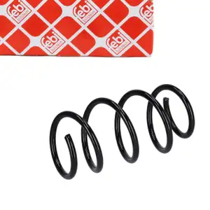 febi 186241 Fahrwerksfeder Schraubenfeder f&uuml;r AUDI A3 8V Vorderachse 5Q0411105FE