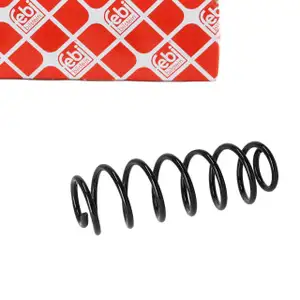 febi 192806 Fahrwerksfeder Schraubenfeder f&uuml;r VW POLO V AUDI A1 Hinterachse 6Q0511115CD