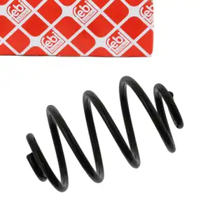 febi 38995 Fahrwerksfeder Schraubenfeder f&uuml;r OPEL Corsa C Hinterachse 424057