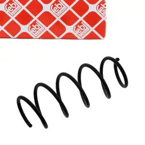 febi 38928 Fahrwerksfeder Schraubenfeder f&uuml;r VW Polo 4 9N 9A Vorderachse 6Q0411105AE