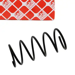 febi 39412 Fahrwerksfeder Schraubenfeder f&uuml;r PEUGEOT 206/CC 206 206+ Vorderachse 5002.33