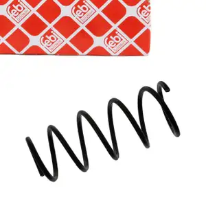 febi 39638 Fahrwerksfeder f&uuml;r RENAULT Kangoo Rapid NISSAN Kubistar Vorderachse 82006-66438