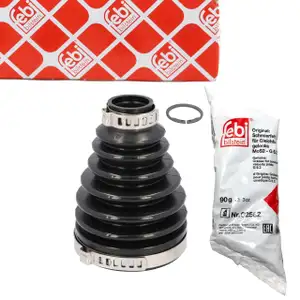 febi Achsmanschette Satz f&uuml;r SUZUKI Ignis 3 MF FF Swift 5 1.2 vorne rechts getriebeseitig