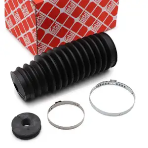 febi 27086 Faltenbalgsatz Lenkmanschette f&uuml;r BMW 3er E46 Z4 E85 Vorderachse 32131096465