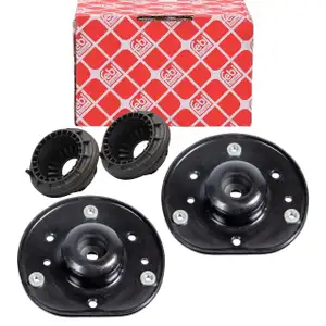 2x febi Federbeinlager + W&auml;lzlager f&uuml;r FORD Mondeo 4 MK4 Galaxy S-Max Wa6 vorne