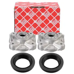 2x febi Federbeinlager + Kuegellager f&uuml;r BMW 2er G42 3er G20 G21 4er G26 vorne 31306890656