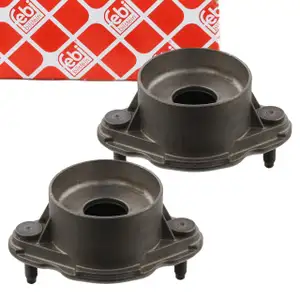 2x febi 36477 Federbeinstützlager Domlager für MERCEDES W204 X218 W212 hinten 2043200973