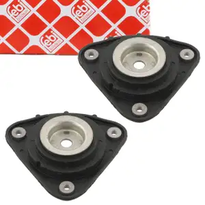 2x febi 30786 Federbeinlager Domlager für FORD Focus 2 3 Kuga 1 2 C-Max DM2 vorne 1377612