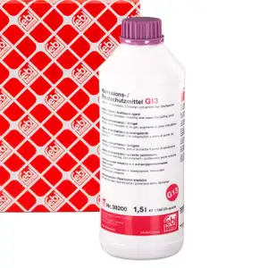 1,5L febi 38200 K&uuml;hlerfrostschutz LILA G13 f&uuml;r AUDI SEAT SKODA VW TL 774-J