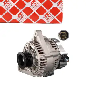 febi 101538 Lichtmaschine Generator Autogenerator 2V 80A f&uuml;r TOYOTA Avensis Corolla