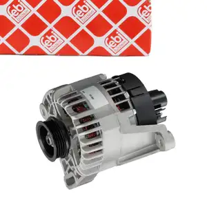 febi 102931 Lichtmaschine Generator 12V 65A f&uuml;r FIAT Doblo Punto Panda LACIA Ypsilon 843