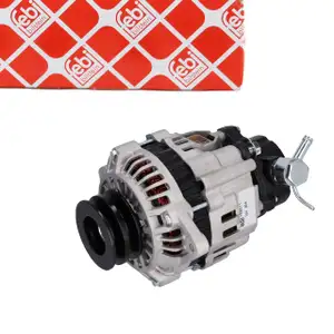 febi Lichtmaschine Generator Autogenerator 12V 80A f&uuml;r MITSUBISHI Pajero Sport 1 2.5D/TD