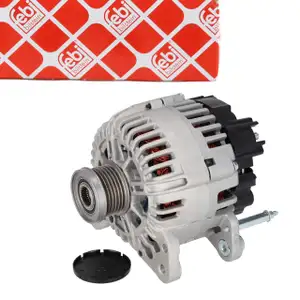 febi Lichtmaschine Generator 12V für VW Golf 6 AUDI A1 8X 8P SEAT Ibiza 4 Leon 2 SKODA 1.2