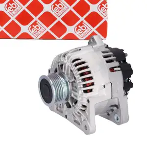 febi Lichtmaschine 12V 110A für RENAULT Clio 2 Megane 1 2 NISSAN Almera 2 Micra 3 DACIA