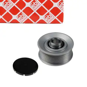 febi 176712 Generatorfreilauf mit Deckel f&uuml;r KIA Sorento 1 JC HYUNDAI H-1 2.5 CRDi