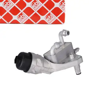 febi Ölkühler + Ölfilter + Gehäuse für ALFA ROMEO FIAT LANCIA OPEL SAAB SUZUKI 2.0 D