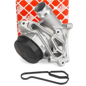 febi 183735 Ölfilter + Gehäuse + Sensor für BMW 1er 2er 3er 4er 5er 6er 7er X1 X3 X5 X6 Z4