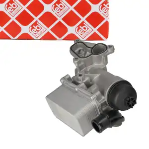 FEBI 193673 Ölkühler + Ölfilter + Gehäuse für NISSAN OPEL RENAULT 2.0/2.3 DIESEL