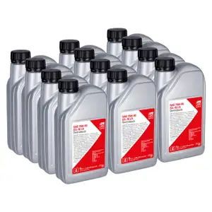 12L febi 194490 75W90 GL-5 Getriebe&ouml;l Achsgetriebe&ouml;l Differential f&uuml;r BMW FIAT VW