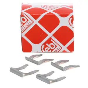 4x febi Halter Bremsschlauch für AUDI A3 Golf 3-6 Passat SEAT SKODA vorne/hinten 191611715