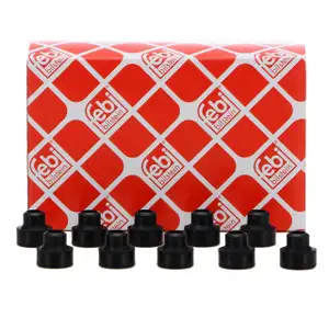 12x febi Halter Einspritzventil für MERCEDES M100 M102 M110 M116 M117 1160780873