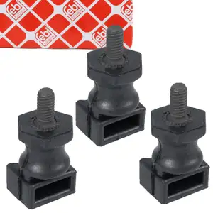 3x FEBI Gummipuffer Sekundärluftpumpe VW Golf 4 5 6 Passat Sharan Touran T4 06A133567A