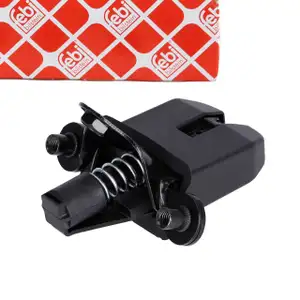 febi 185438 Heckklappenschloss Heckklappe Schloss f&uuml;r SKODA Octavia 2 1Z hinten 1Z5827501B