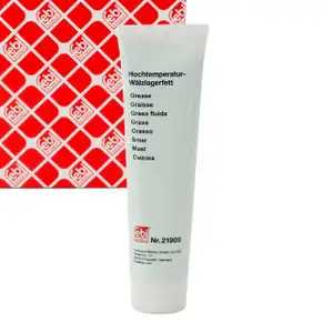 febi 21909 High-Temperature Lubricant Wheel Bearing Grease GREEN MB 265.1 NLGI 2 150g