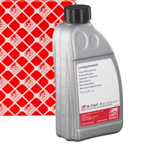 febi 21647 Hydraulik&ouml;l Servolenkungs&ouml;l GR&Uuml;N MERCEDES-BENZ MB 345.0 - 1L 1 Liter