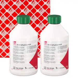 2L 2 Liter febi 06162 Hydraulik&ouml;l Zentralhydraulik&ouml;l GR&Uuml;N f&uuml;r BMW