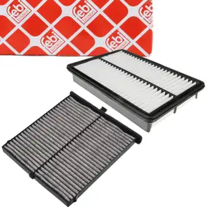 febi Innenraumfilter + Luftfilter f&uuml;r MAZDA 3 BM BN 6 GJ GL CX-5 KE GH KF 2.0 2.5