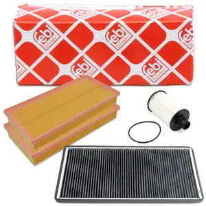 febi Filterset Filterpaket f&uuml;r LAND ROVER Range Rover 3 L322 5.0 4x4 375/510 PS