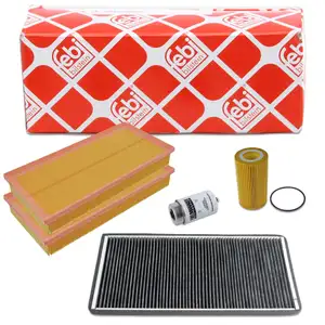 febi Filterset Filterpaket 4-tlg f&uuml;r LAND ROVER Range Rover 3 L322 4.4 D 4x4 313 PS