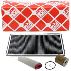 febi Filterset Filterpaket 3-tlg f&uuml;r LAND ROVER Range Rover 3 L322 3.0 D 4x4 177 PS