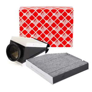 febi Innenraumfilter + Luftfilter f&uuml;r MERCEDES C-Klasse W205 S205 C205 GLC 10/C253 OM651