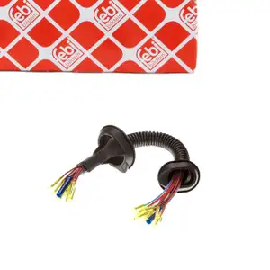 febi 107038 Kabelbaum Kabelreparatursatz Kofferraum Heckklappe f&uuml;r AUDI A3 Cabrio 8P7