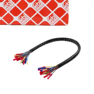 febi 107152 Kabelbaum Satz Kabel Rep.-Satz Fahrert&uuml;r f&uuml;r VW Transporter T4 vorne links