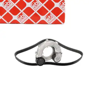 febi 187758 Keilrippenriemensatz Satz f&uuml;r KIA Sportage 4 QL QLE HYUNDAI Tucson Kona 1.6