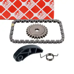 febi Steuerkettensatz + Zahnrad &Ouml;lpumpe f&uuml;r NISSAN Micra 4 1.2 DIG-S 03.2011-09.2015