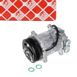 febi Klimakompressor f&uuml;r PEUGEOT 106 1 2 206 306 CITROEN Berlingo XSara Saxo 1.0 1.3-1.6