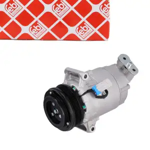 febi Klimakompressor Kompressor Klimaanlage f&uuml;r OPEL Astra G H Zafira B Meriva A 1.6 1.8
