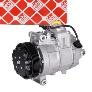 febi Klimakompressor Kompressor Klimaanlage f&uuml;r BMW E81 E87 3er E90-E93 E60 E61 E84 N47