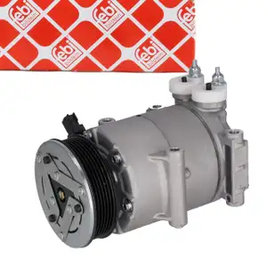 febi 1005605 Kompressor Klimaanlage Klimakompressor f&uuml;r FORD Fiesta 6 MK6 1890121