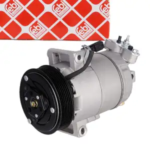 febi 1006239 Kompressor Klimaanlage f&uuml;r NISSAN Qashqai 1 5 Gang RENAULT Megane 2