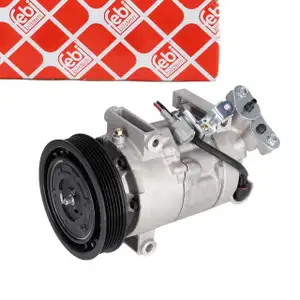 febi 1006240 Kompressor Klimaanlage f&uuml;r RENAULT Megane 3 Scenic 3 1.5 dCi
