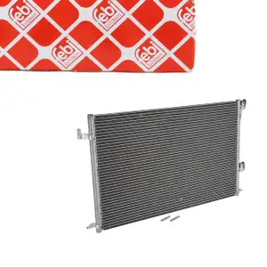 febi 197624 Air Conditioning Condenser + Dryer for SAAB 9-3 / X 12793296